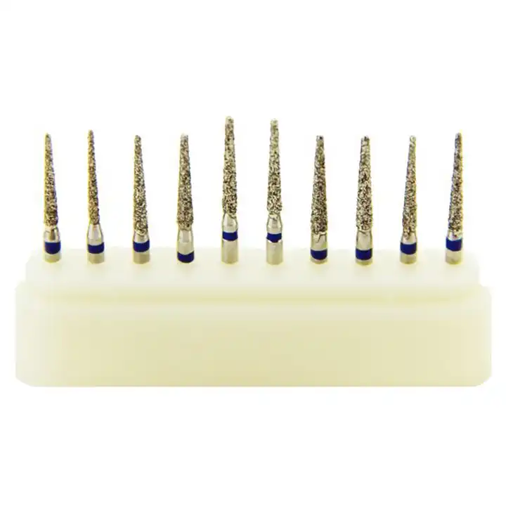 Dental diamond Polishing FG Burs Ceramics Composite Polishing kits