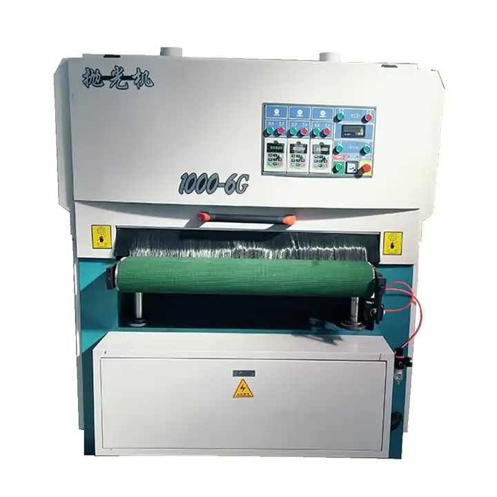 Automatic Metal Sheet Brush Surface Finishing Deburring Polishing Machine for Wood Polishing Machine