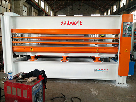 wood door electrical  hot press machine for plywood