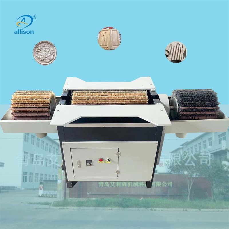 Woodworking side sander roman column picture frame hanger shaped plate polishing machine small manual polishing machine