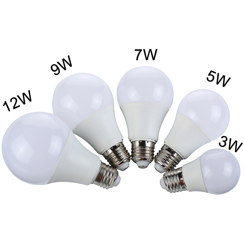 12v DC E27 LED Lamps Actual power Aluminum Board Bulbs Lighting Domestic Interior LED Globe 3w/5w/7w/9w/12w