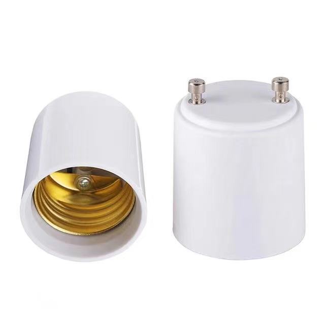 GU24 to E27/E26 led lamp holder adapter Convert your Pin Base Fixture (GU24) to Standard Screw-in Bulb Socket (E26/E27)