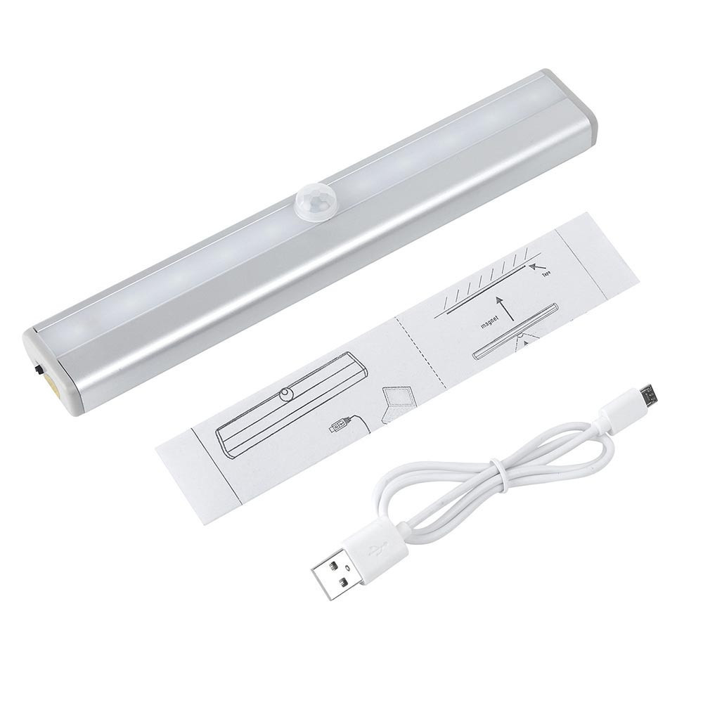 Best Sellers Motion Sensor Led Cabinet Light Aaa Battery Wireless Stick On Wall Movement Activated Led Kitchen Light