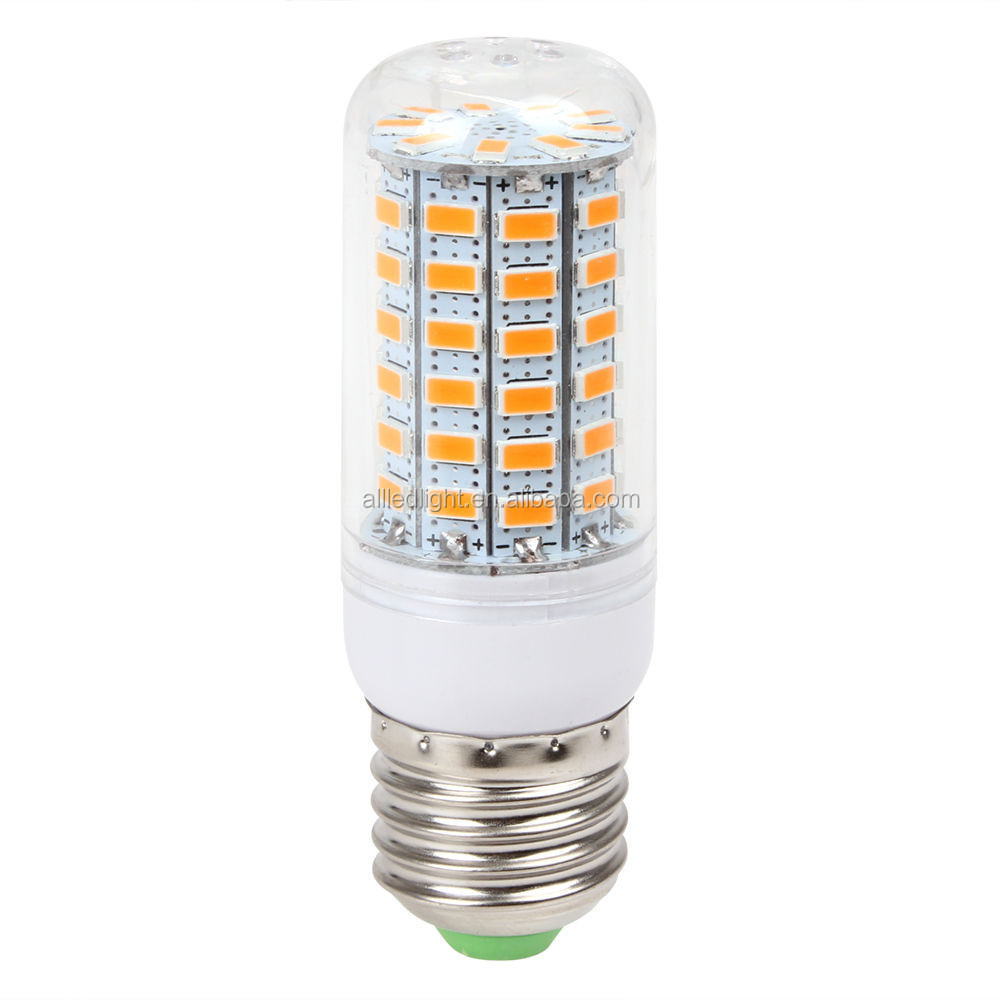 Full NEW LED lamp E27  SMD 5730 Corn Bulb 220V Chandelier LEDs Candle light Spotlight