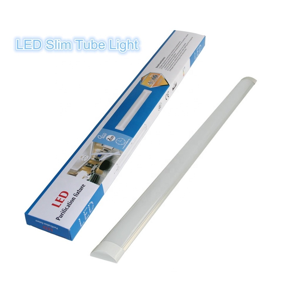 Wholesales SMD2835 3ft linear led batten industrial light fixture /purification lights 900MM