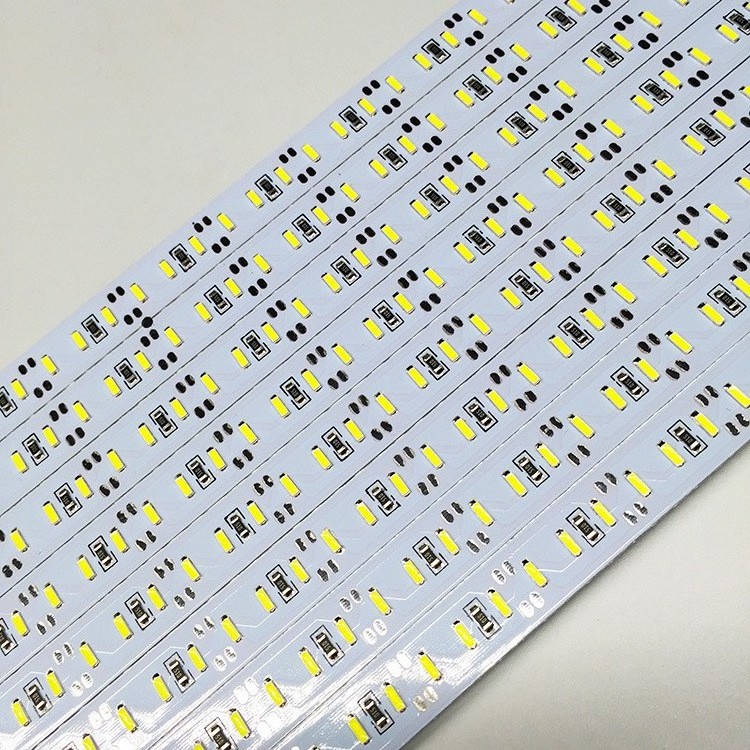 Factory wholesale Super brightness SMD 4014 LED hard Bar 144LEDs/M LED hard Strip DC 12V 4014 LED Tube Hard LED Strip