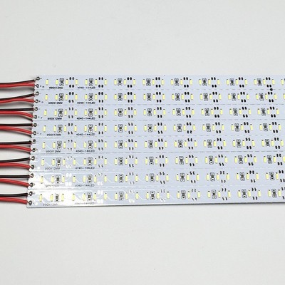 Factory wholesale Super brightness SMD 4014 LED hard Bar 144LEDs/M LED hard Strip DC 12V 4014 LED Tube Hard LED Strip