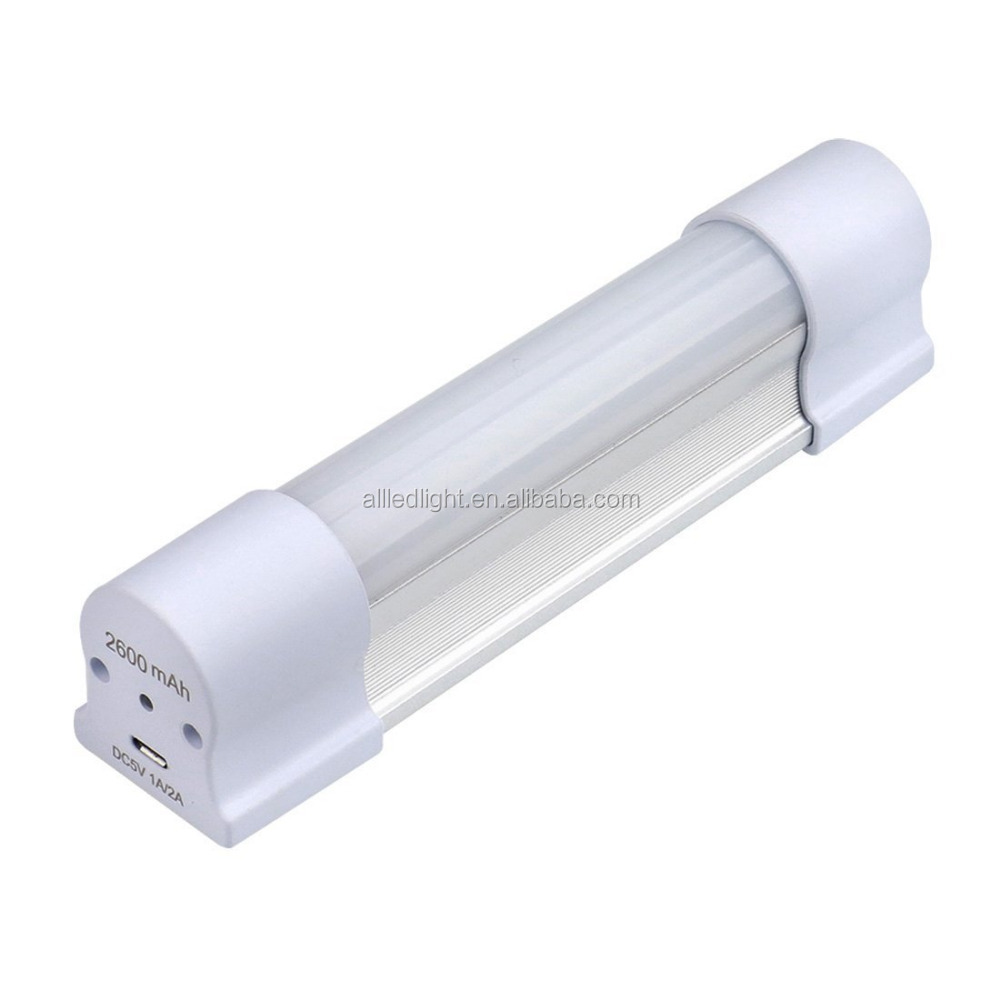 LED Emergency Light Portable Multifunction Magnetic Rechargeable LED Light with 5 Brightness Level Dimmable