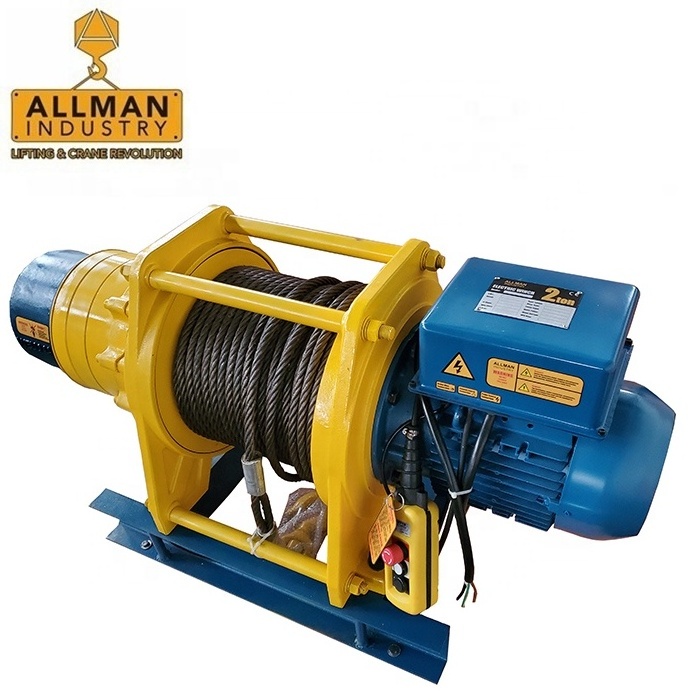 ALLMAN boat used three phase 220V electric winch for sale