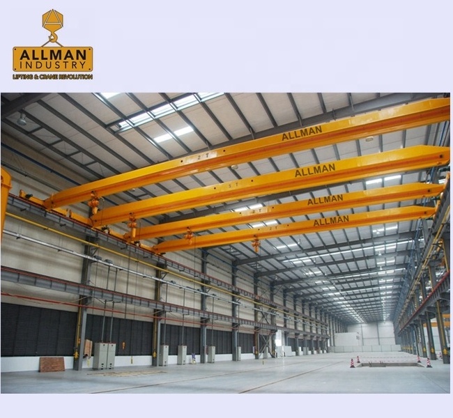 ALLMAN high quality 3 ton Single Girder Overhead Crane