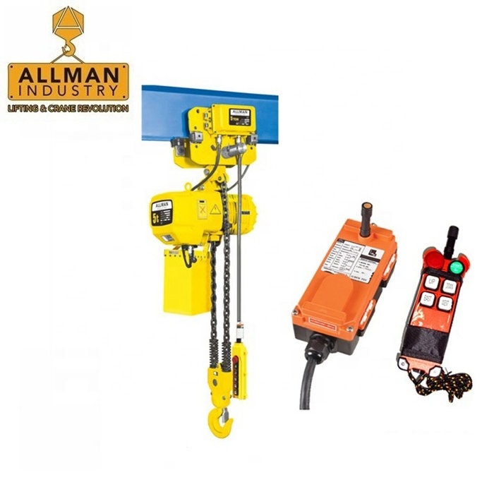 ALLMAN 220V Electric Chain Hoist Supplier in China Top Quality 3 Ton 5 Ton OEM Customized Electrical Hoists