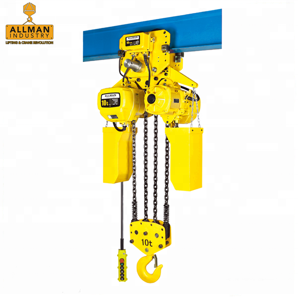 3 phase 2 ton futaba electric chain hoist used for crane