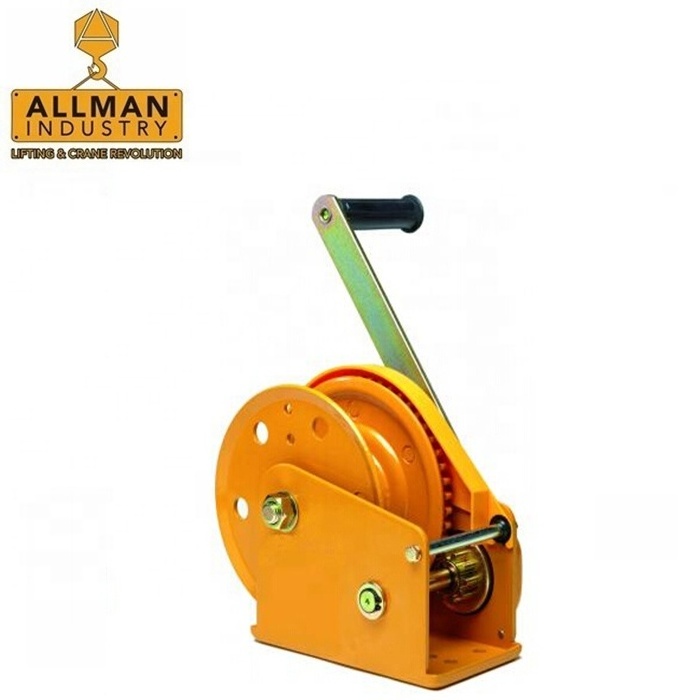 Allman  3 ton Hand Winch Cable Winches with automatic brake