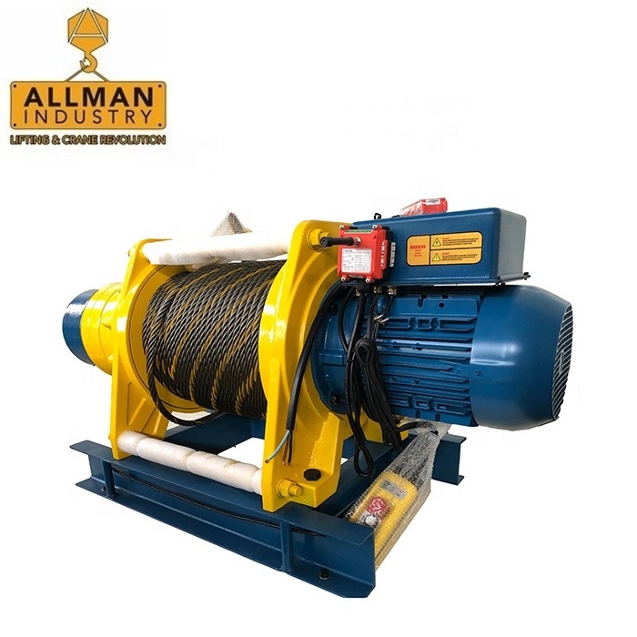 500kg CE Aooroved Heavy Duty 110V/220V/380V Electric Rope Winch