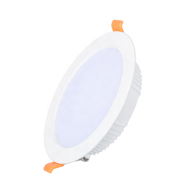 Indoor Retrofit Corridor Staircase 6 inch LED Recessed LED Spot Downlight with Microwave Motion Sensor