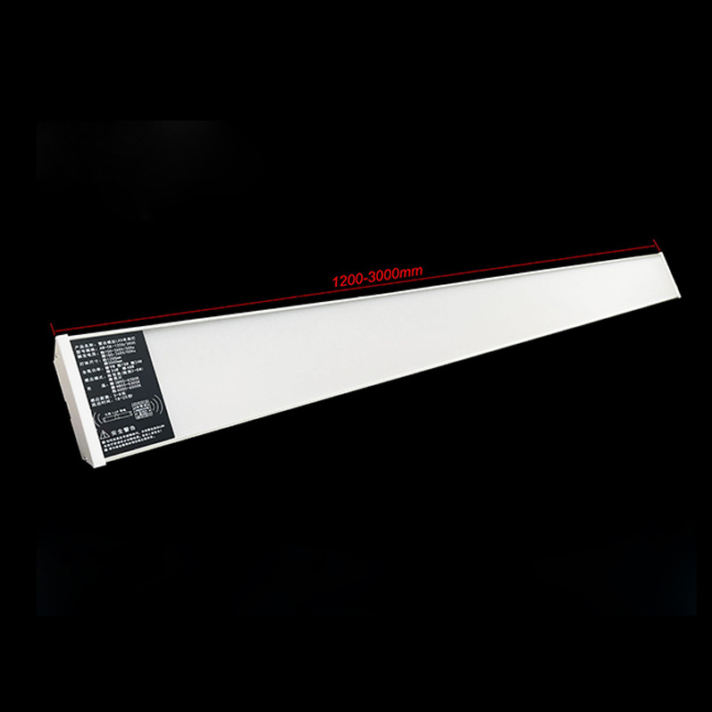 95*1200mm 18W  24W 36W Aluminum Garage Basement LED Linear Light Fixture with Dimming Radar Motion Sensor