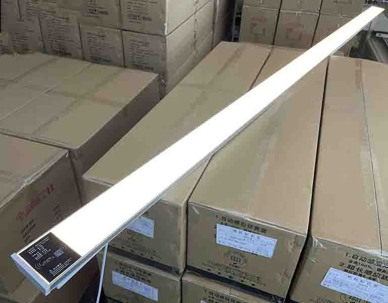 10FT 95*30mm 58W Aluminum Garage Basement LED Batten Linear Light with Dimming Microwave Sensor