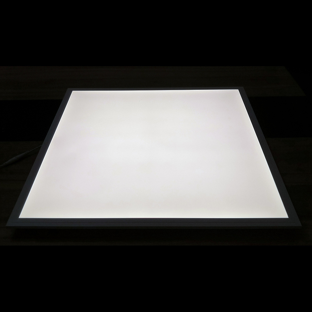 36W 60*60cm Square Auto Dimming Indoor Microwave Motion sensor LED Panel light for Hallway Corridor Lobby