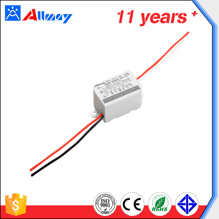 Alibaba China Supplier 35W Square Radar Induction Smart Microwave Sensor Lighting Electric Switch