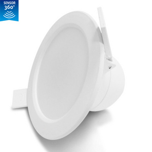 Auto on off Recessed microwave sensor led Down light for passage way corridor garage toilet lighting