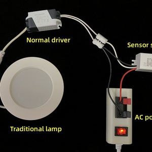 New Automatic AC220V 120V Human presence Microwave Motion detection light sensor switch with radar sensor