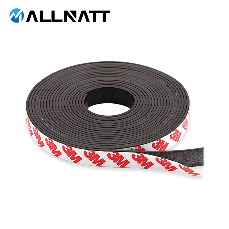 Wholesale Hot Sale Rusty Smfen Strip Flexible Magnetic Material Magnet Roll Rubber Magnetic Strip for Packaging Boxes