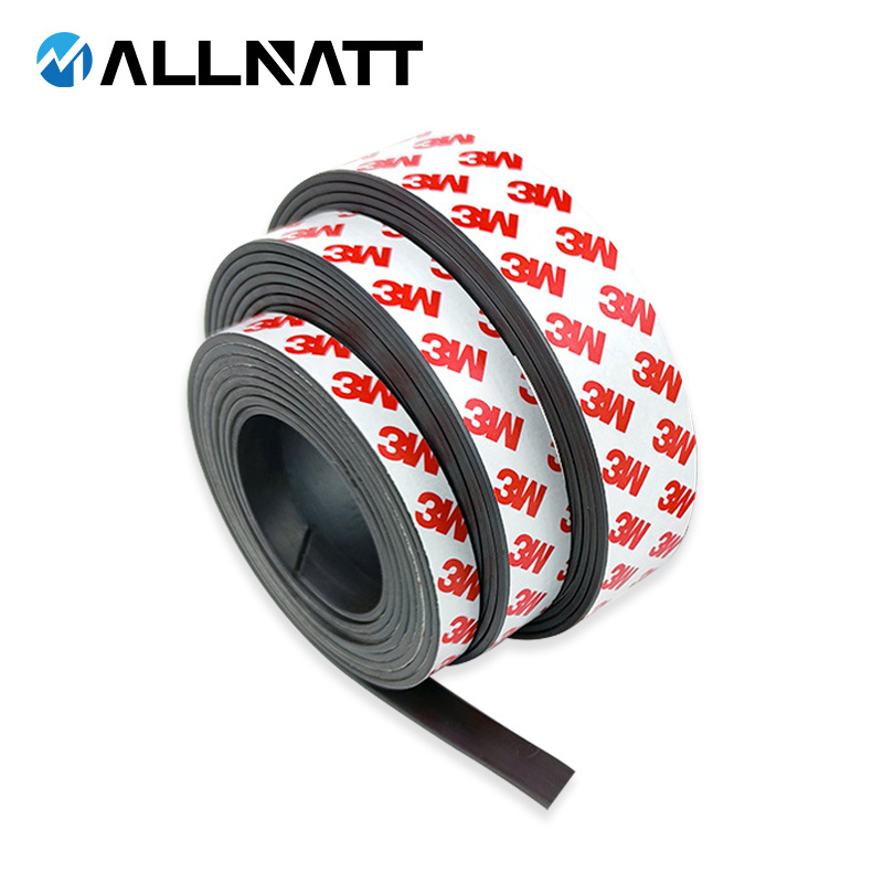 Wholesale Hot Sale Rusty Smfen Strip Flexible Magnetic Material Magnet Roll Rubber Magnetic Strip for Packaging Boxes