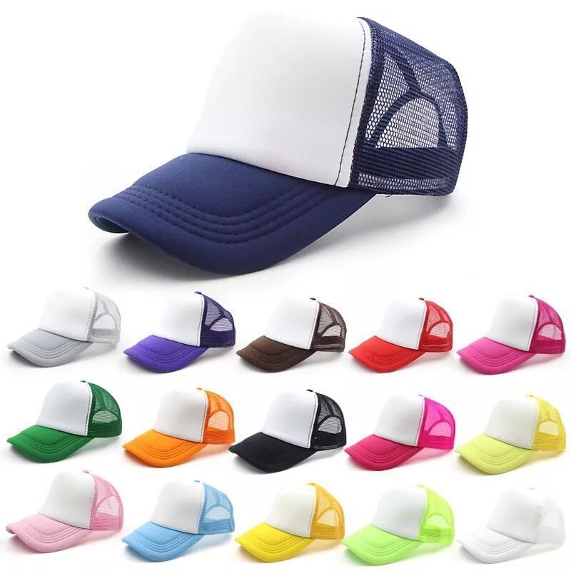 High Quality OEM Logo Classic Unisex Truck Cap cheap blank plain custom Casual Cap Trucker Hat