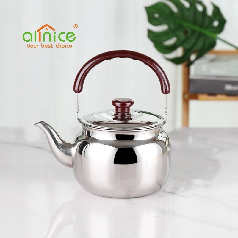 water kettle stainless steel tea kettle with bakelite handle for stove top and induction cooker