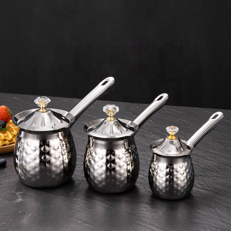 Hot Selling stainless steel Arabian Coffee And Milk Turkish Coffee Pot