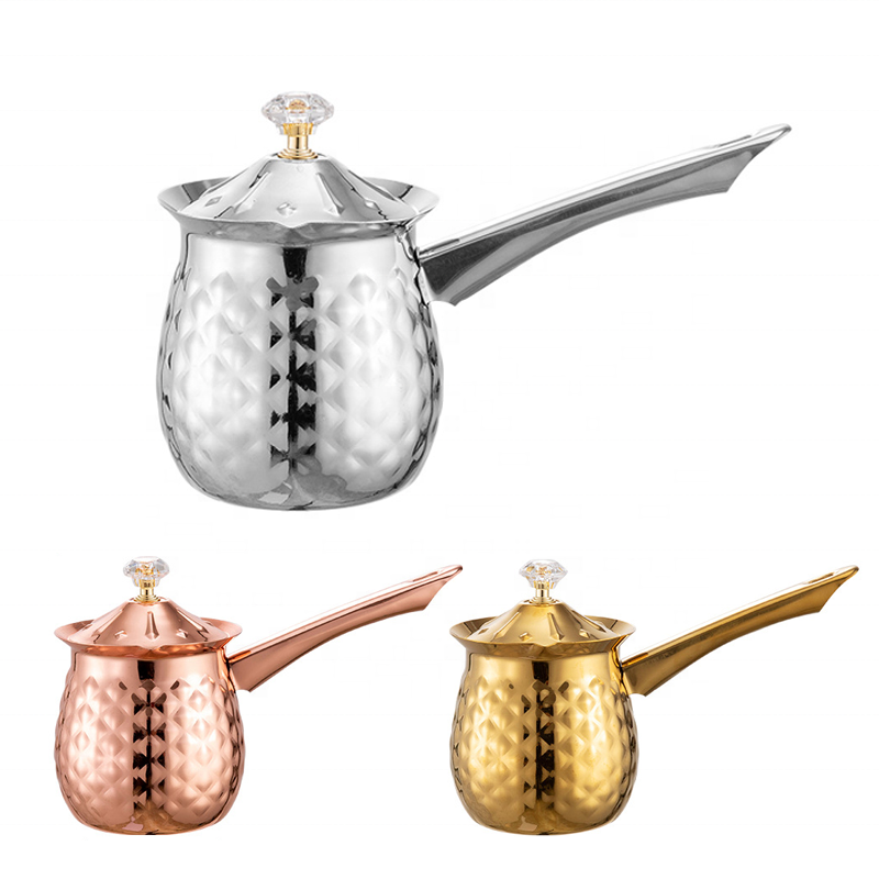 Hot Selling stainless steel Arabian Coffee And Milk Turkish Coffee Pot