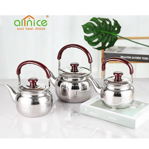 water kettle stainless steel tea kettle with bakelite handle for stove top and induction cooker