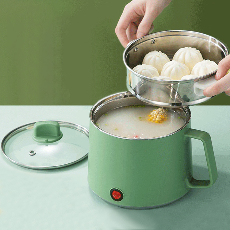 Portable Multifunctional Household Electric Hot Pot Small Mini Single Person Small Electric Pot