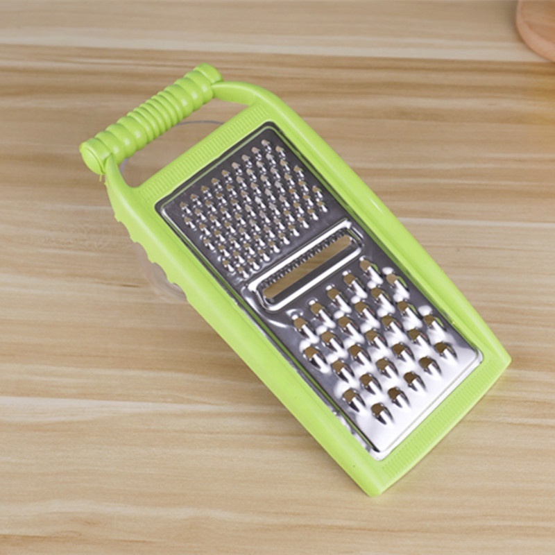 Colorful Multifunctional Vegetable Grater Slicer Julienne Peeler Stainless Steel Potato Fruit Peeler With Plastic Handle