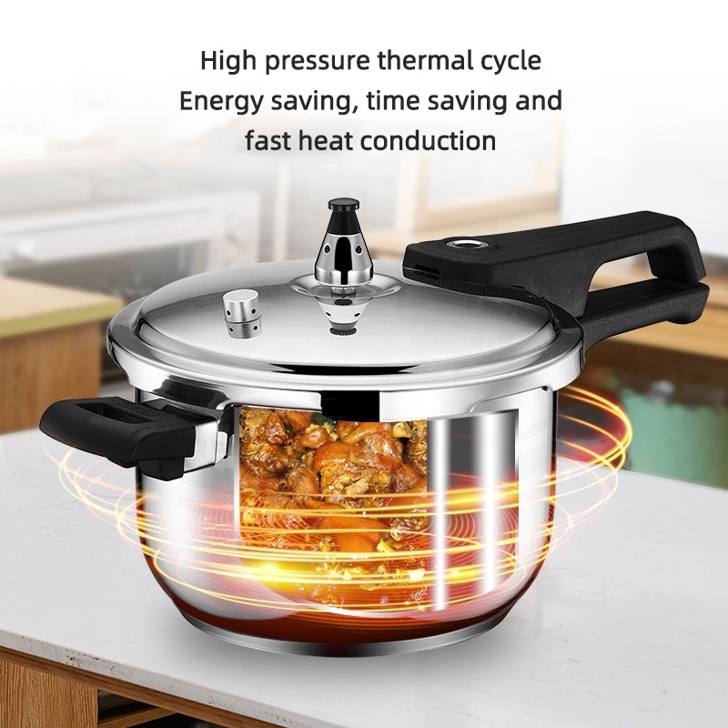 High Quality 304 Stainless Steel Rice Cooker 18-24cm Multifunctional Induction Pressure Cooker