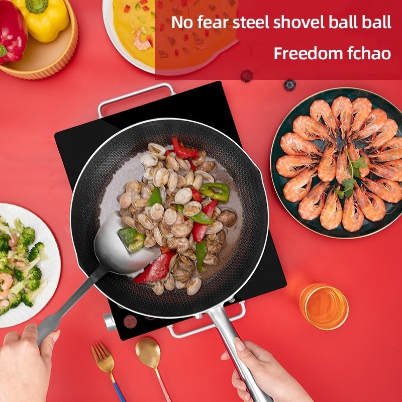 Good Quality Triply Stainless Steel Cooking Pan Induction Cooker Fry Pan Nonstick Frying Pans