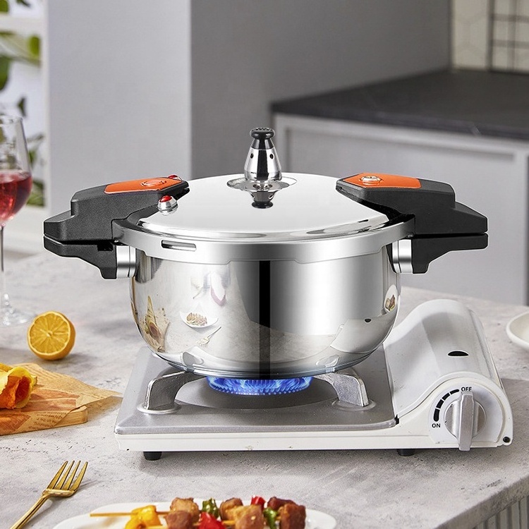 Large Capacity Household Stew Pot Rice Cooker 12L Pressure Pot Gas Stove 18/8 Stainless Steel Cooker Pressure Cookers