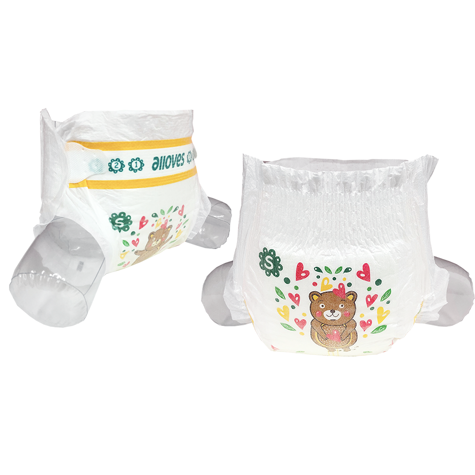 High Quality Disposable Diapers Soft Breathable Absorption for Babies Wholesale Baby Nappies Manufacturing Couches Babe