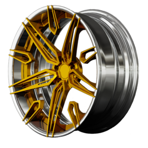 Customized 1 piece 2 piece super deep concave 17/18/19/20/21/22/24/26 5*112 5*114.3 forged alloy wheel  car rim