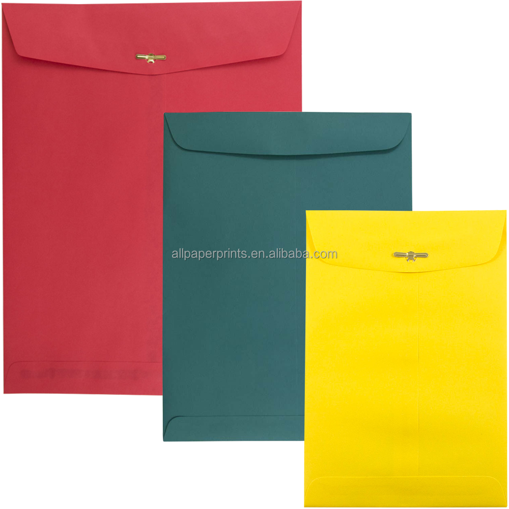 9 x 12 Open End Envelopes 24lb. Brown Kraft Clasp Open End Manila Envelopes Manila Envelopes