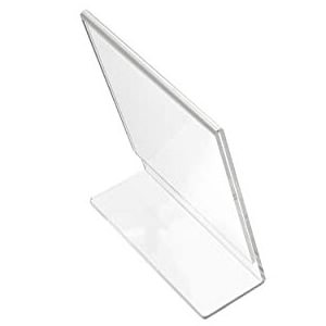 A4 A5 A6 A7 Acrylic Sign Menu Label Holder Clear Price Shelf Sign Holder