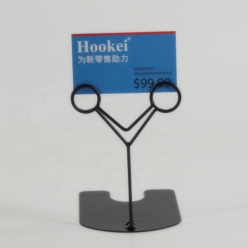 Table Number Card Photo Holder Stand Place Card Paper Menu Clips Metal Price Tag Holder Clip Label Holder