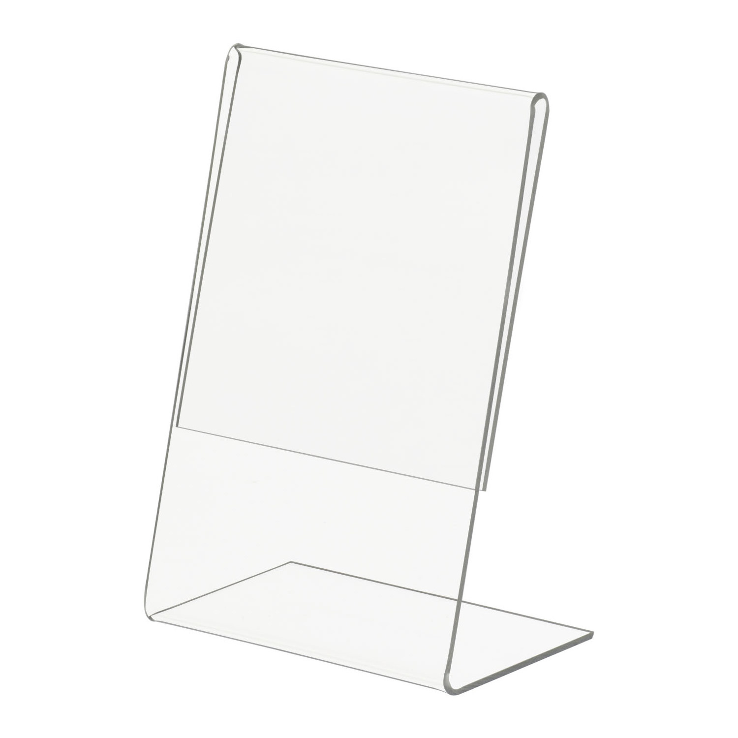 A4 A5 A6 A7 Acrylic Sign Menu Label Holder Clear Price Shelf Sign Holder