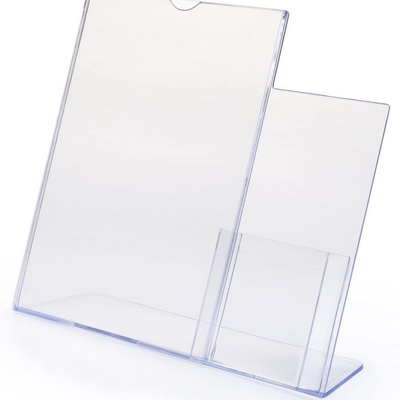 A4 A5 A6 A7 Acrylic Sign Menu Label Holder Clear Price Shelf Sign Holder