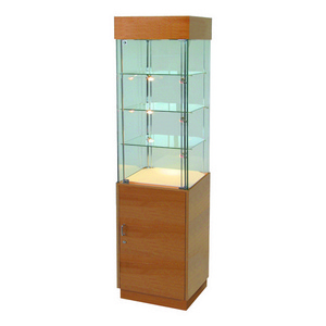 ALLPOWER CT3 Luxury jewellery store glass display showcase for sale jewellery display cabinet jewels mall counter jewelry kiosk