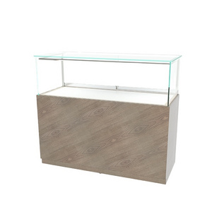 Tobacco Glass Counter dispensary Display Cabinet Shop Displays Showcase Tiered Display Cabinet For Shop