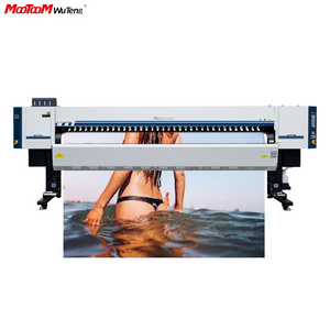 Cheapest 2/4/6/8/ft tarpaulin banner vinyl flex printer with/i3200 head inkjet eco solvent large format printers