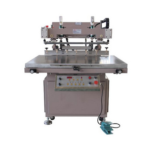 Printing press manufacturer semi-auto plastic card silk screen printing machine price