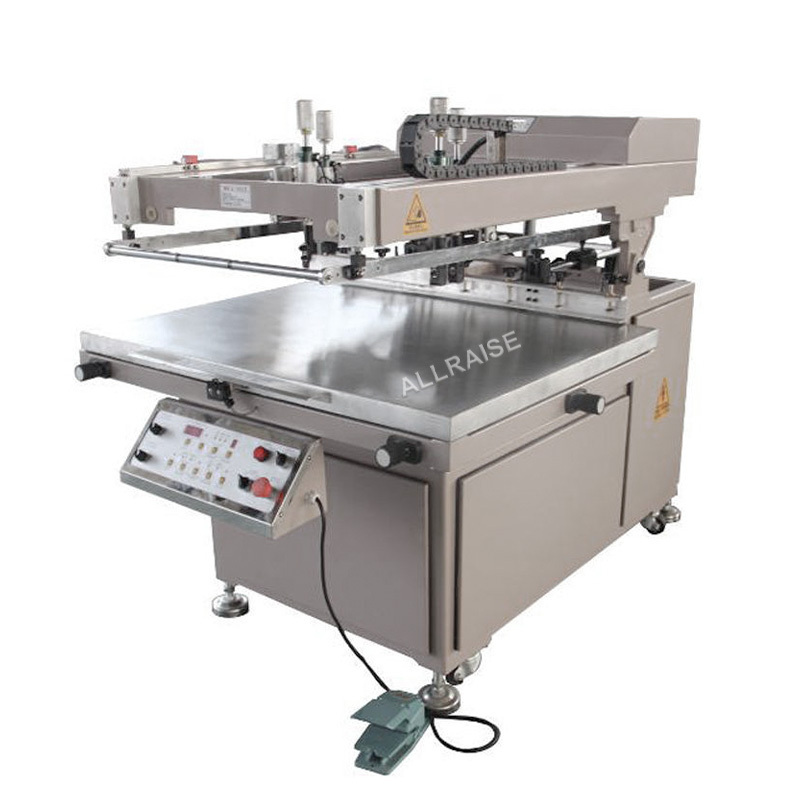 Semi Automatic Digital Flat Silk Screen Printer Printing Machine for Glass Bottle T Shirt Plastic Board Leather Paper