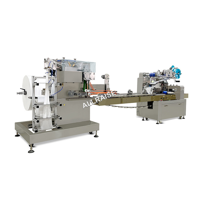 Fully Automatic Wet Tissue Baby Multi Packaging Equipment Wipes Manufacturing Machine